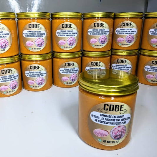 Gommage éclaircissant à base de sel