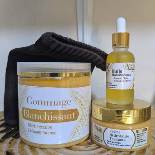 Kit exfoliant éclaircissant